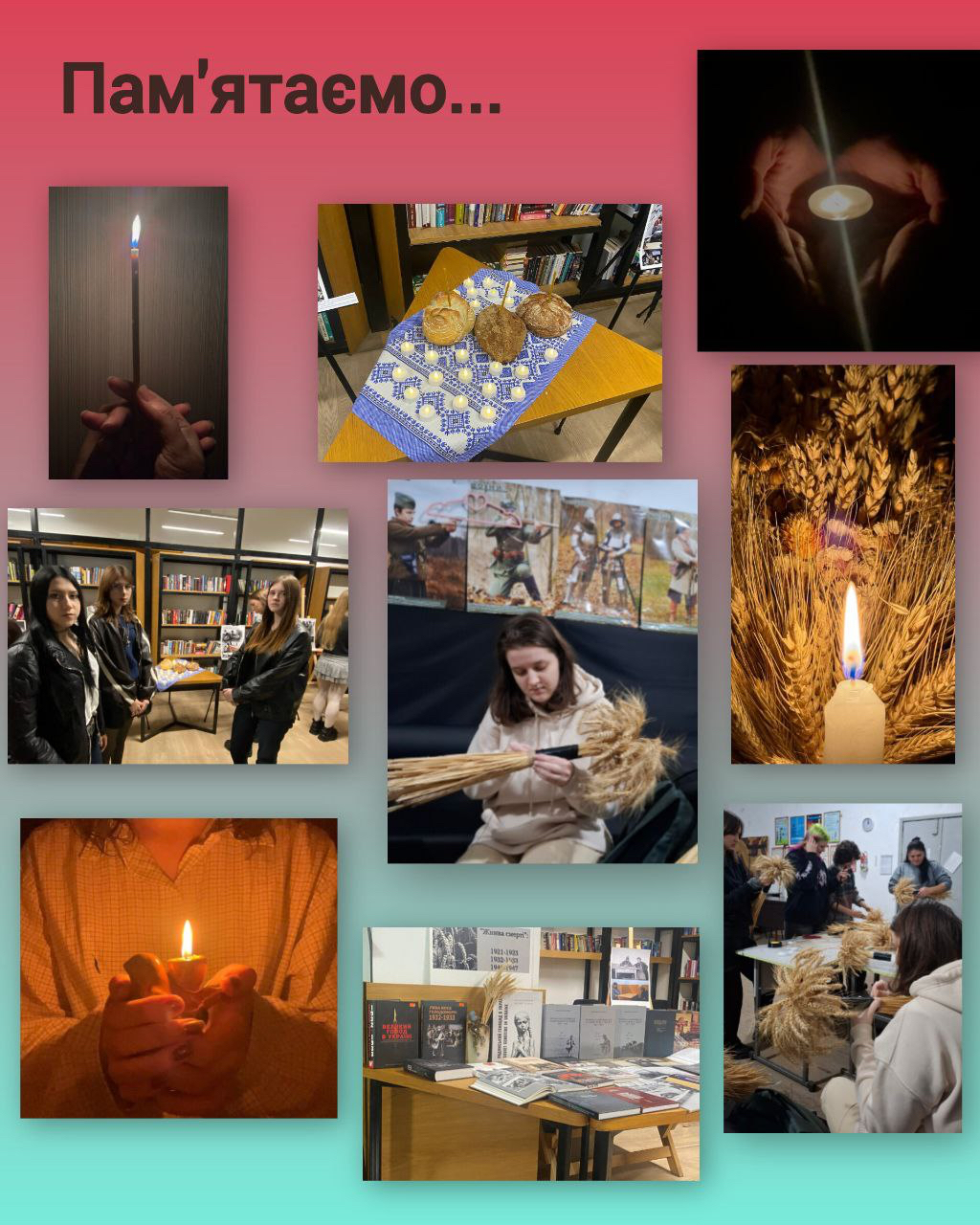 Свічка пам’яті: здобувачі та викладачі КЗ ОХФК імені М.Б. Грекова вшанували жертв Голодоморів. 