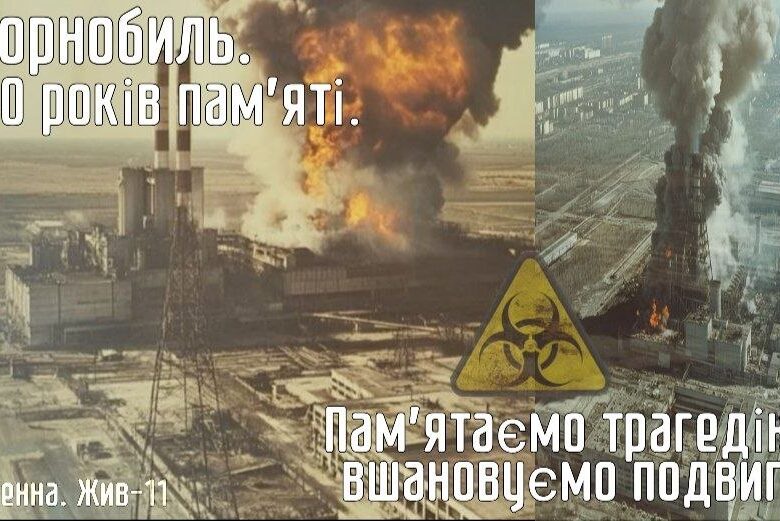 До 40-х роковин Чорнобильської катастрофи